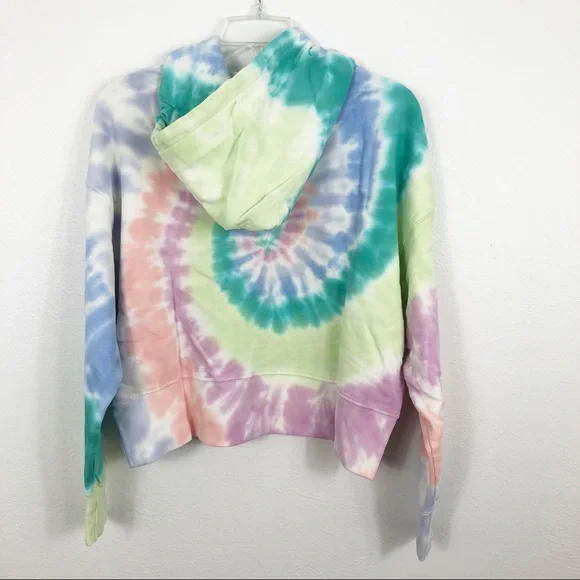 Daydreamer LA Eye Shrunken Hoodie Prismatic Tie Dye - Picture 10 of 12